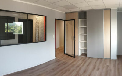 Aménagement de bureaux à Chemillé